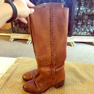 Gorgeous Vintage 1970’s Brazilian Leather Boots